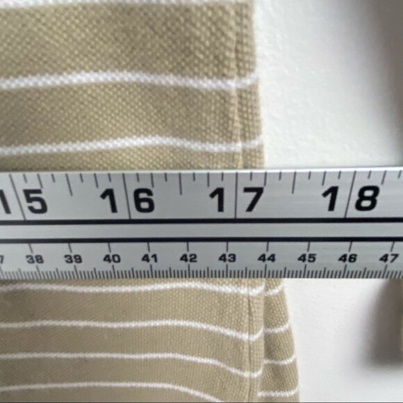 Reformation Striped Mini Dress Sami Tan Womens Size XS 3/4 Sleeves Minimalist‎ - Picture 12 of 13